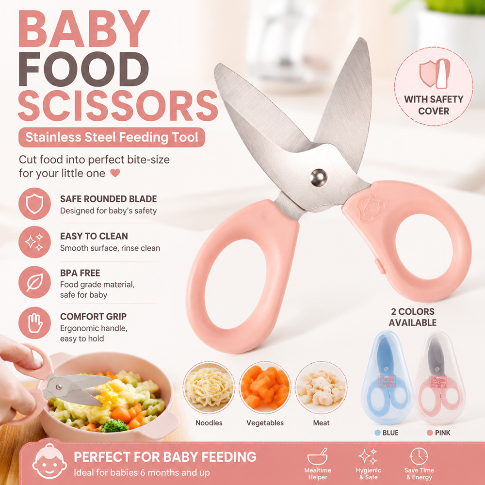 Baby Food For 1 Year Old - Nożyczki do żywności dla niemowląt ze