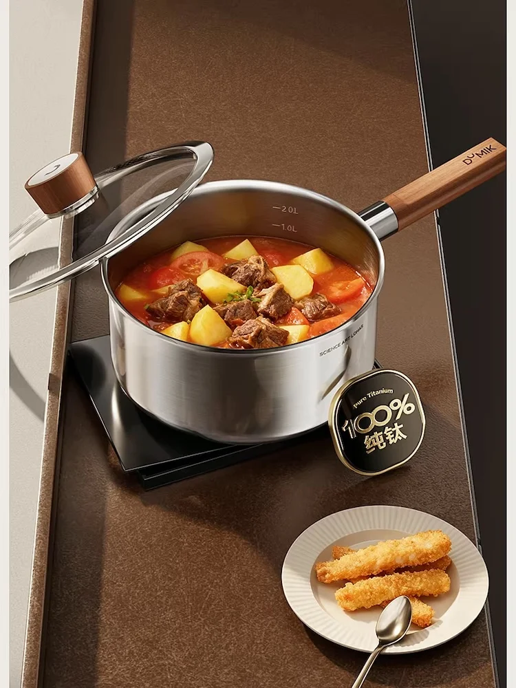 Garnek do mleka z czystego tyt – Baby Food With Iron recenzja i cena