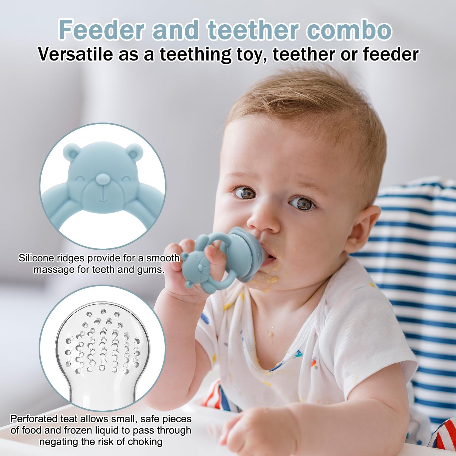 Smoczek-gryzak do podawania ow – Baby Food For 1 Year Old recenzja i cena