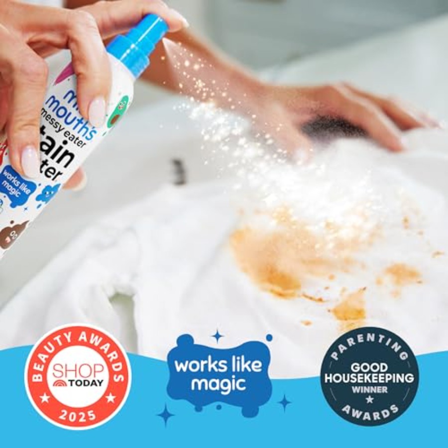 Spray do usuwania plam Miss Mo – Baby Food Essentials recenzja i cena
