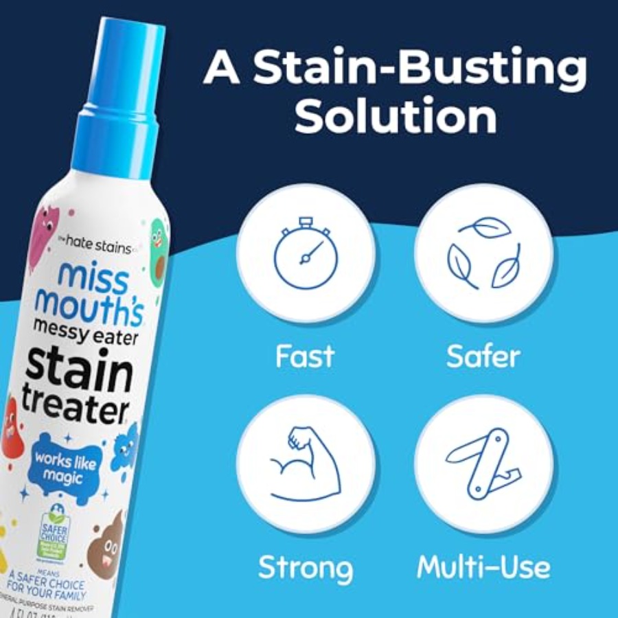 Spray do usuwania plam Miss Mo – Baby Food Essentials recenzja i cena